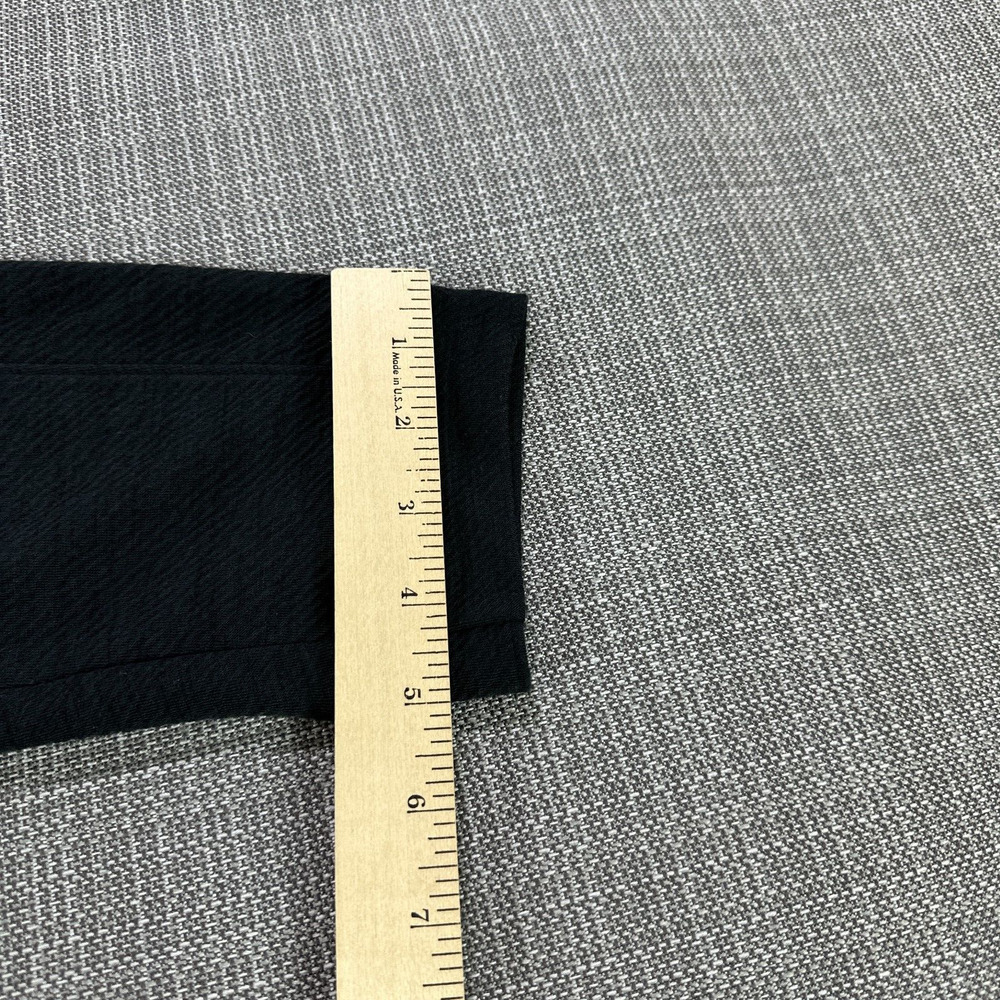 Prana Joggers Womens Large‎ Pull On Pants Black Textured Comfort Outdoors Lounge - Picture 8 of 11